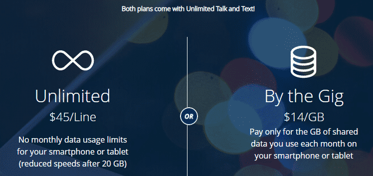 spectrum mobile one line plan